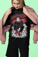 Yuji Itadori Jujutsu Kaisen Shirt, Aoi Todo Anime Gift Tee, Black Shirt All Size