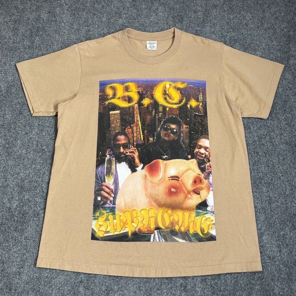 Buy Supreme x Bernadette Corporation Money Tee ‘Khaki’ – SS23T13 KHAKI