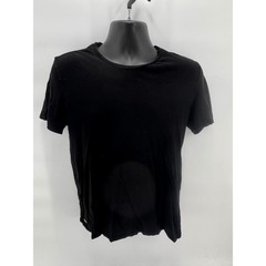 Lacoste Mens Black Crew Neck T Shirt Underwear Size L Made in Sri Lanka