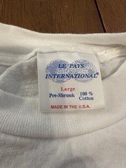 Vintage Czech Republic Flag T Shirt Large Freedom Single Stitch