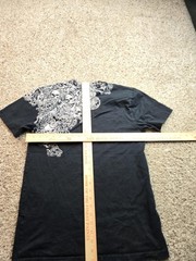 Xtreme Couture T Shirt Mens Large Black Skull Graphic Gothic Short Sleeve