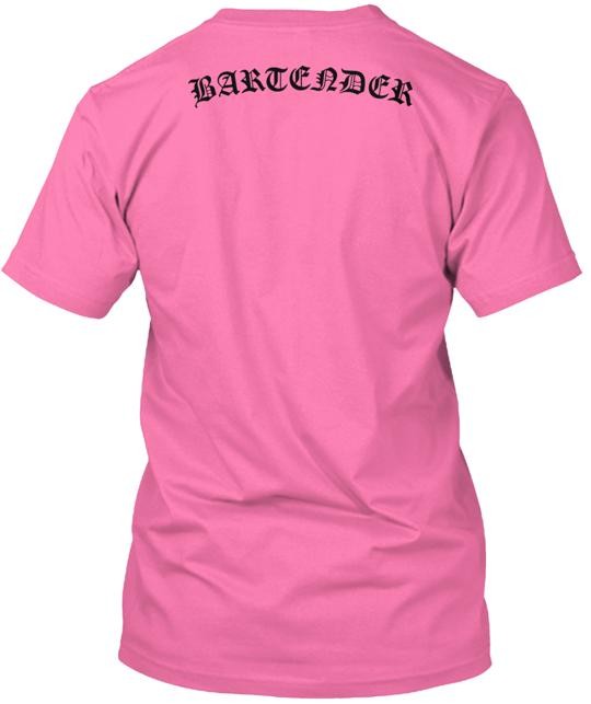BARTENDER T-Shirt Made in the USA Size S to 5XL