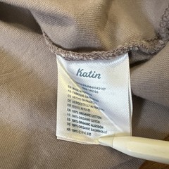 Katin Men’s L Shallow Tee Shirt Pigment Lavender 100% Organic Cotton