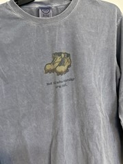 Life Is Good Not All Who Wander Are Lost Blue Long Sleeve M