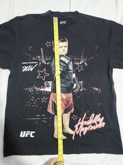 UFC Hasbulla Magomedov Graphic T Shirt Black Mens Medium M 100% Cotton