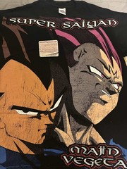 Dragon Ball – Super Saiyan Majin Vegeta T-Shirt – M