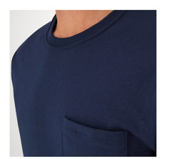 6 Pack Hanes Men’s Value Pack Assorted Pocket T-Shirt Undershirts Size S – 3XL