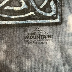 Cross T Shirt Short Sleeve Black Tie Dye The Mountain Vintage Y2K Men’s Size 3XL