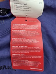 The North Face Retro Men’s Medium Tee, 2015 Salesman Sample