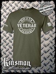DD214 Alumni Veteran USA Flag Military T-Shirt Army Marines Navy Air Force