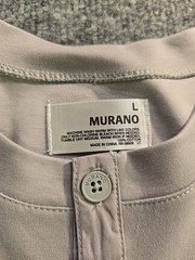 Murano Luxury T-shirt 100% Cotton Soft Brown Short Sleeve Men’s Sz L Elavated