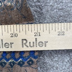 VTG Arizona Company Mens T Shirt L G Geometric Pattern Pocket Tee Brown Blue