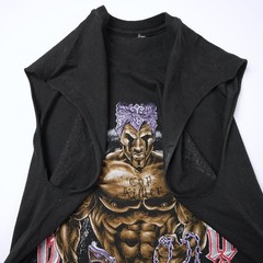 1993 Body Count Cop Killer Cutoff Sleeveless T Shirt Black Modern Medium Metal
