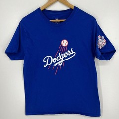 Fanatics Mens Los Angeles Dodgers MLB Graphic T-Shirt Royal Blue Size Medium