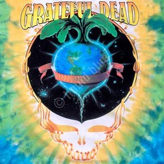 [Limited Edition] Vintage Grateful Dead Let It Grow Tie-Dye T-Shirt Liquid Blue