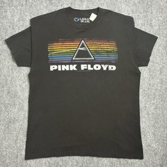 Pink Floyd Liquid Blue Dark Side Of The Moon Black Album Graphic T Shirt