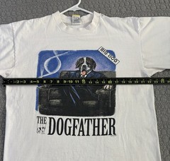 Vintage Big Dogs Dogfather T Shirt XL Single Stitch 90s Graphic Parody USA