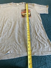 2017 Arizona bike rally T-shirt, Gray, SUNA, Large