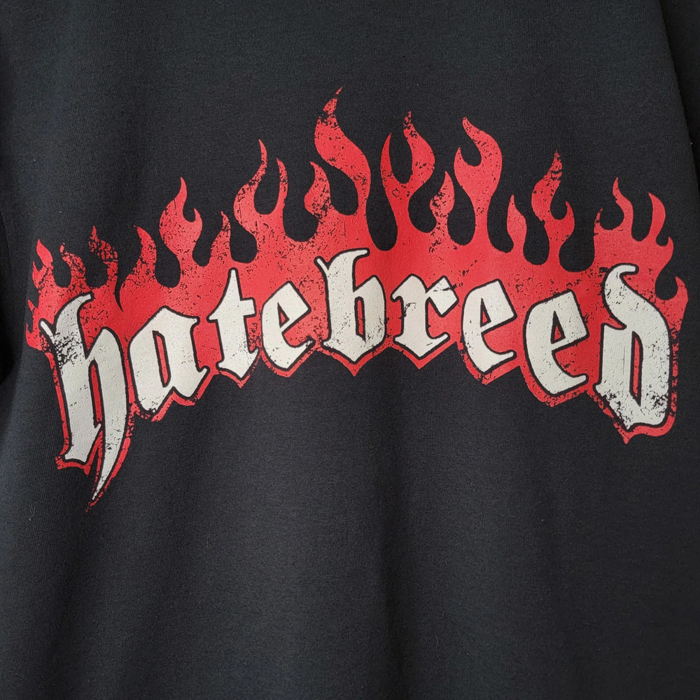 Band Tees Hatebreed Black Unisex ALl size shirt D939
