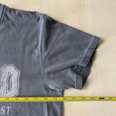 WWJD He Would Love First AC DC Shirt Mens Medium Gray Comfort Colors Tee T-Shirt