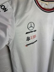 Mercedes Benz Petronas AMG Motorsports F1 Racing White T-Shirt