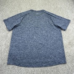 Under Armour The Tech Tee Shirt Mens 2XL XXL Blue Short Sleeve Raglan 1326413