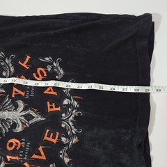 Affliction Live Fast 1973 Seek And Destroy Lost Souls Graphic T-Shirt Size Large