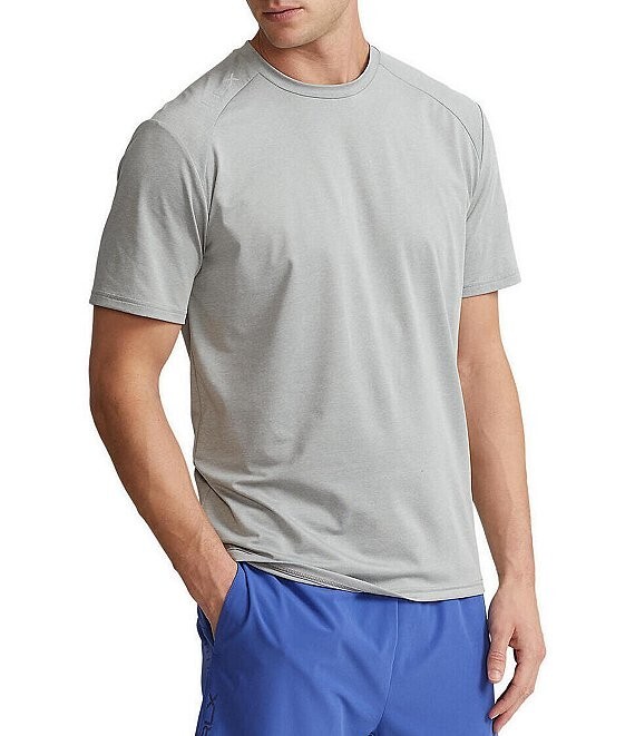RLX Ralph Lauren Men’s SZ S Gray Crew-Neck SS Wicking performance T-Shirt