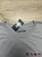 Linkin Park T-Shirt Large Gray Rock Band Hybrid Theory Graphic Tee Spencers