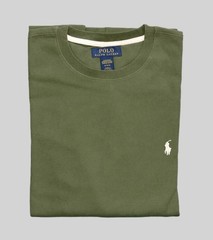 NWT – POLO RALPH LAUREN Mens Waffle Knit Thermal Long Sleeve Shirt-OLIVE – S-XXL