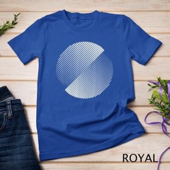 Minimal 20s geometric design primitive white circle shape T-Shirt Unisex T-shirt