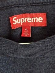 Supreme Collegiate Navy Tee X-Large FW23