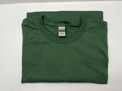 Gildan Mens DryBlend 50/50 T-Shirt – 8000 Short Sleeves Dark Green Size L