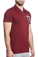 AMERICAN FIGHTER LANDER Men’s Polo Biker MMA