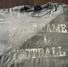 MV Sport Men’s XL Regular Green Notre Dame Football Graphic Logo Crew T-Shirt