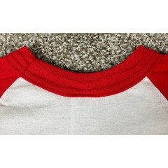 Augusta Sportswear The Marshall Tucker Band Raglan Baseball Tee Red White Mens M