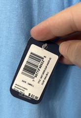 NWT johnnie-O Surf Wagon S/S Tee Shirt Mens Small Malibu Blue $52 Back Print