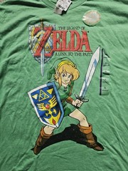 Nintendo The Legend Of Zelda: Link To The Past Green T-Shirt Men’s Size XL NWT