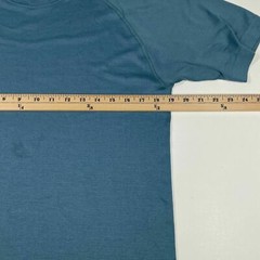 Chubbies T-Shirt Blue Short Sleeve Polyamide Rear Pineapple Logo Adult Medium