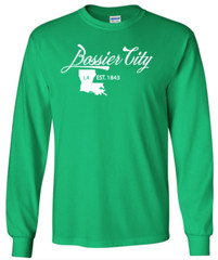 Bossier City Louisiana T-Shirt Long Sleeve Graphic tee