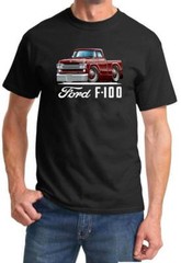 1958 Ford F100 F-100 Pickup Truck Full Color Tshirt NEW FREE SHIPPING