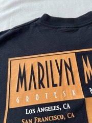 Vintage 2003 Marilyn Manson The Golden Age of Grotesque Black T-shirt Sz M