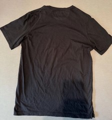 Duluth Trading Co Mens Longtail T T-Shirt Slim Fit Black Size Large