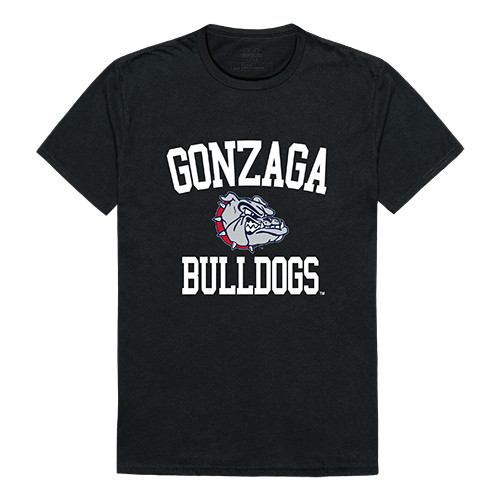 University of Gonzaga Bulldogs GU Black Tee T Shirt S – 2XL