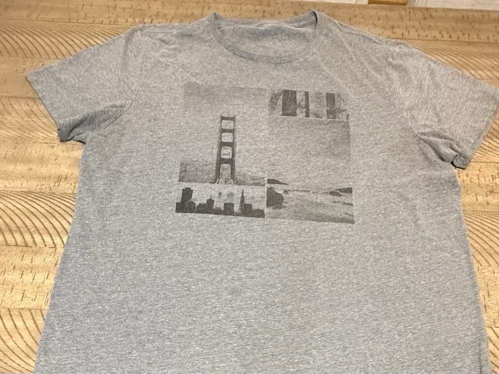 Men’s Old Navy Golden Gate Bridge Cotton/Poly Tee XXL Regular