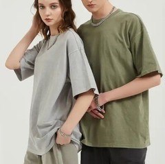 100% Cotton Washed Plain Oversized T-Shirts – Comfort and Style Combined!