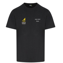 T-shirt Gas Safe Ideal Heating Plumber Work Wear – Customised With Your text