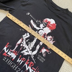Sosmula Klean Up Krew Men Long Sleeve Shirt Sz Large Graphic Merch Double Sided