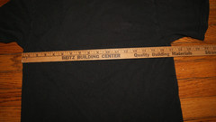 Vintage Y2K IT IS FINISHED John 19:30 Cross Tree Branches Print Black S TShirt