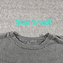 Men’s Gray Pocket T-Shirt Soft Cotton Basic Solid Tee Size Small Selvedge 70s